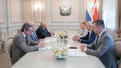 Воронежский губернатор и представители Банка России обсудили меры по снижению инфляции