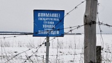 Украинские военные проводят учения на границе с Воронежской областью