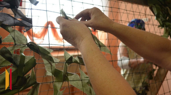 Грибановские волонтеры передали 20 маскировочных сетей бойцам СВО