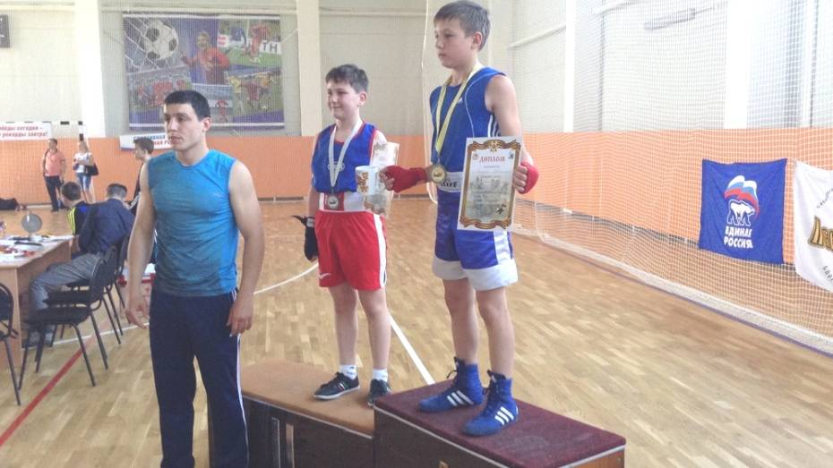 Хохольские боксеры завоевали 4 медали на областном турнире