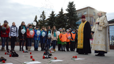 В Острогожске почтили память жертв ДТП