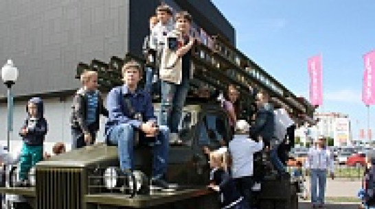 В Воронеже на празднование Дня Победы привезли легендарную «Катюшу»