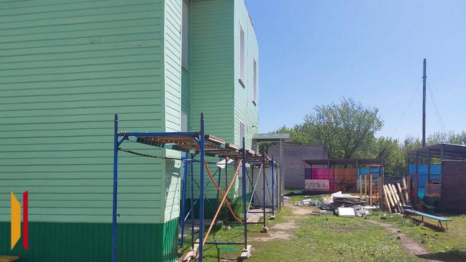 В Воробьевском детском саду №1 приступили к капитальному ремонту