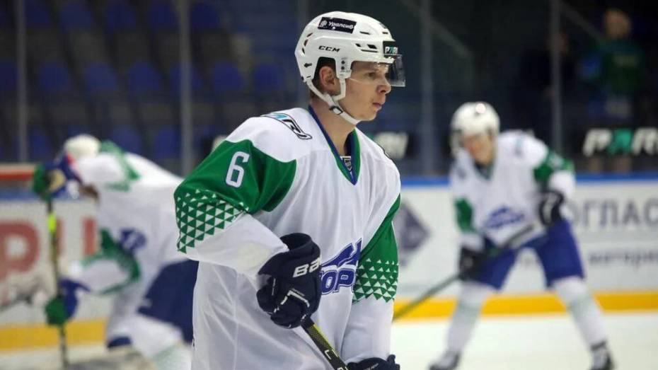 К воронежскому «Бурану» присоединился защитник Егор Старков из клуба «Салават Юлаев»