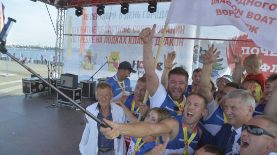 Воронежскую регату «Почетный флаг» выиграла команда Академии водного спорта