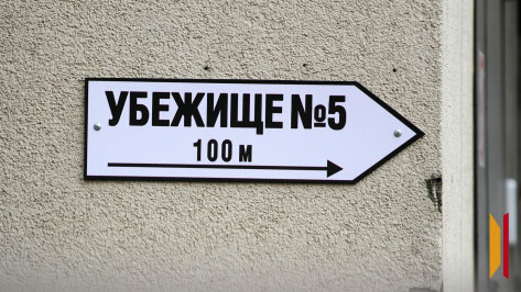 Воронежцам рассказали, как получить доступ к временному укрытию