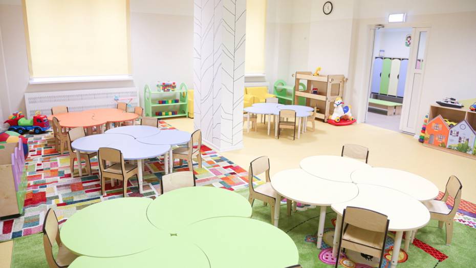 Около 1,1 тыс дополнительных мест в детсадах создали в Воронеже в 2020 году