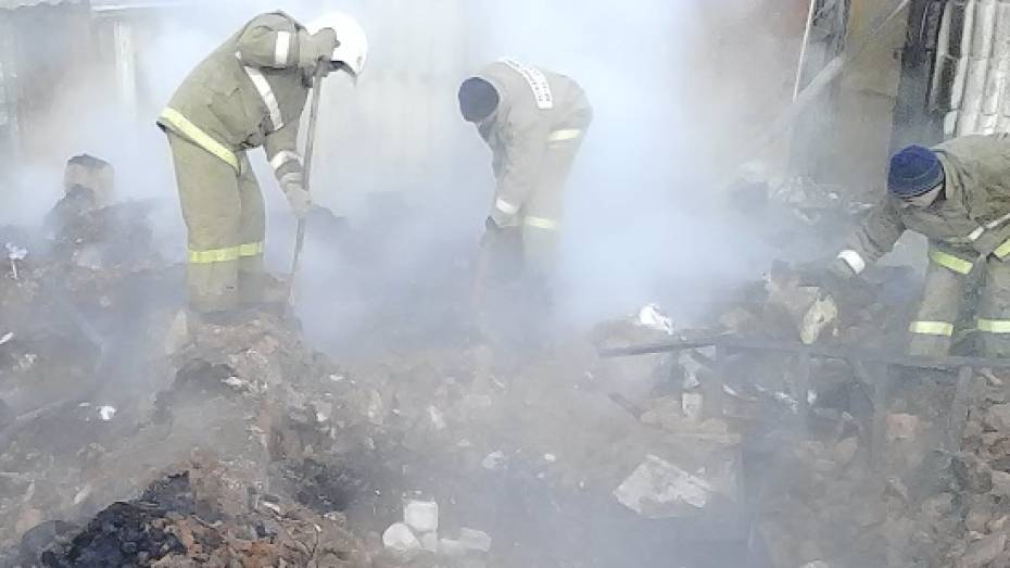 В воронежском селе при пожаре погиб 74-летний пенсионер