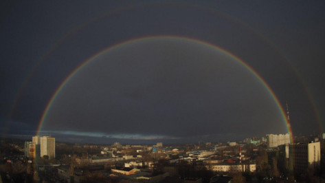 Профессор физики объяснил двойную ноябрьскую радугу в Воронеже 