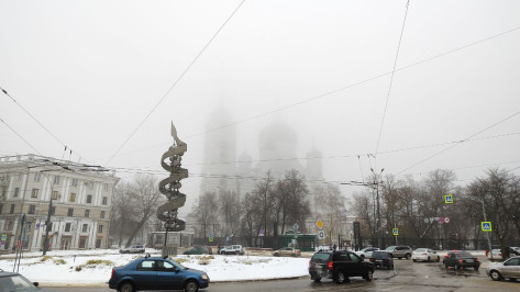 Туман и гололед покинут Воронежскую область вместе с уходящим годом