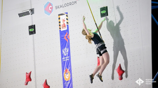 Воронежская спортсменка стала победительницей первенства России по скалолазанию