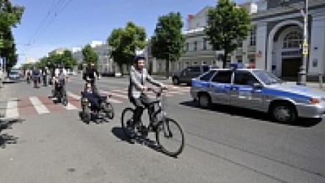 Активисты призвали воронежцев на день пересесть с авто на велосипеды
