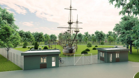 Веревочный городок в виде корабля появится в воронежском парке «Южный»