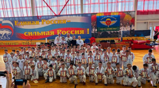 Борисоглебцы получили 19 золотых медалей открытого турнира по армейскому рукопашному бою