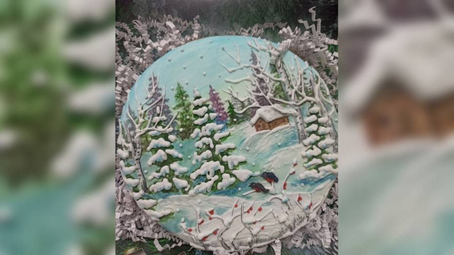 Богучарские школьники и воспитанники детских садов представили открытки и пряники на рождественский конкурс