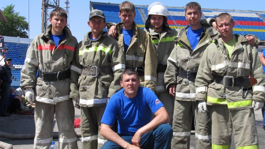 Рамонские добровольные пожарные стали вторыми на областном смотре-конкурсе пожарных дружин