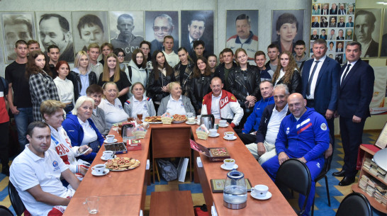 В Воронеже прошел открытый урок олимпийских чемпионов