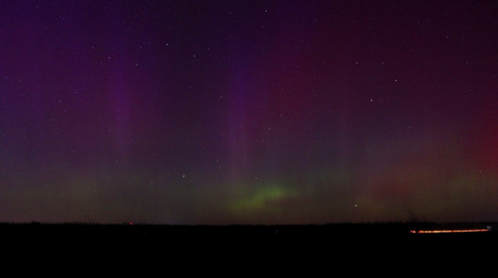 Ученые предсказали повторение полярного сияния над Воронежской областью 