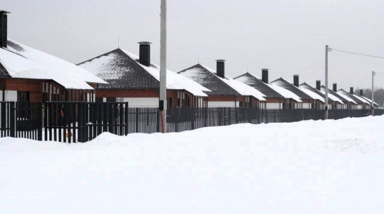 Первая воронежская семья получила ключи от нового жилья в экопоселке Лушниковка