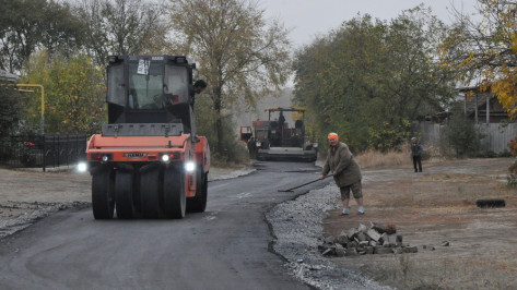 На ремонт дорог в Репьевском районе потратили 49 млн рублей
