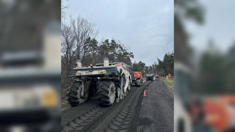 В Воронежской области отремонтировали участки автодороги к санаторию Цюрупы и Хреновскому конезаводу