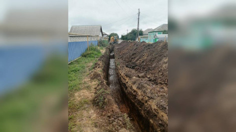 В лискинском селе Высокое реконструируют водопровод