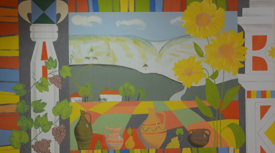 Рисунки участников международного студенческого пленэра украсили стены в Воронеже