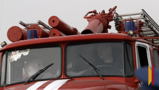 В воронежском селе Хлебородное при пожаре пострадал 52-летний мужчина