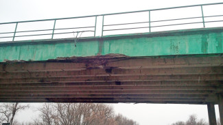 В Нижнедевицком районе неизвестные повредили балку пролетного строения развязки