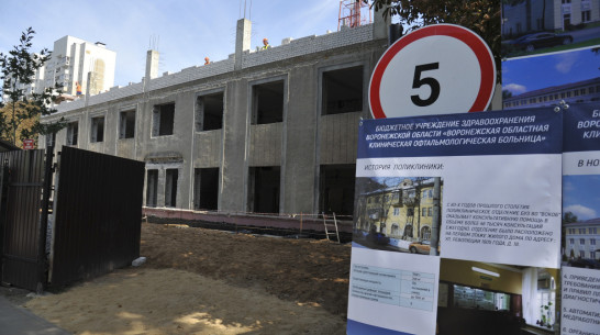 Офтальмологическая поликлиника на 200 посещений в день откроется в Воронеже весной 2019 года