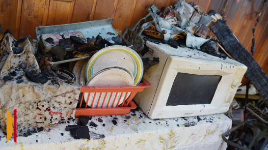 Труп 90-летней пенсионерки нашли на месте пожара в Воронежской области