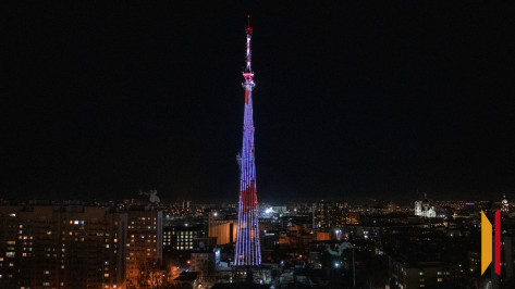 Воронежская телебашня включит подсветку в День защиты детей