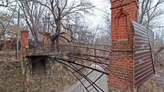 Воронежское УФАС внесло фирму в реестр недобросовестных поставщиков из-за срыва сроков реставрации моста у дворца Ольденбургских