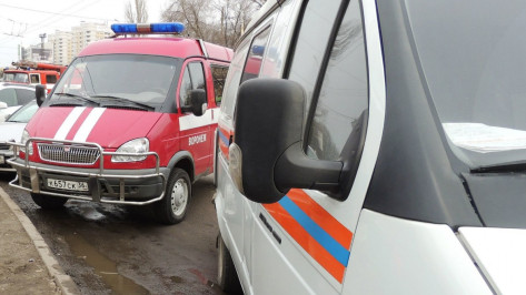 Воронежец получил ожоги при пожаре в девятиэтажке на улице Черняховского