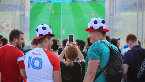 Воронежцев пригласили на просмотр матча Россия – Египет на открытом воздухе