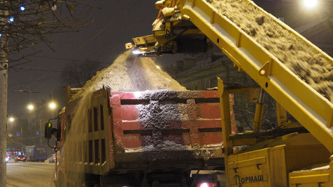Проспект Революции в Воронеже перекроют для уборки снега