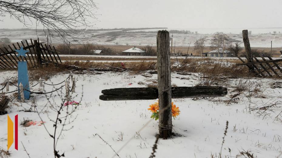 Воронежский пенсионер разбил молотком надгробие своего недруга