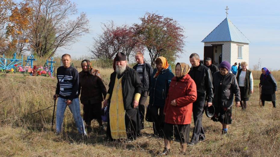 В Терновском районе открыли часовню в вымершей деревне Тюменевке