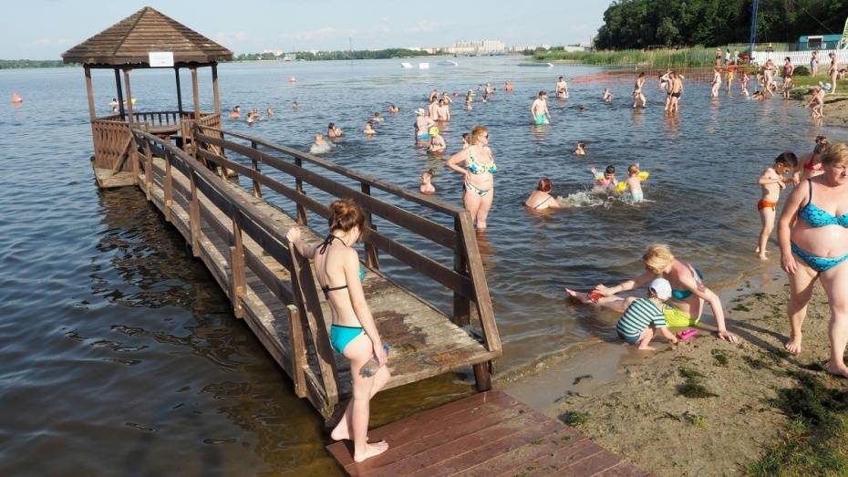 В Воронеже для купания признали пригодными 4 пляжа