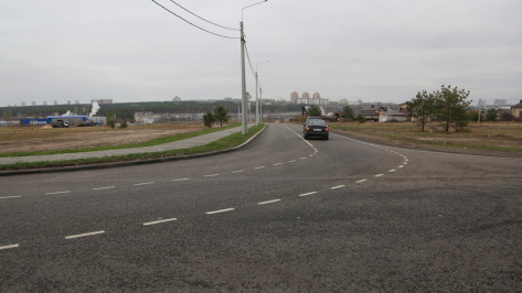 В Воронеже завершилось строительство дороги-дублера из Тенистого