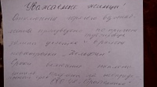 В Железнодорожном районе Воронежа 16 домов остались без горячей воды на месяц