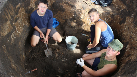 В Таловском районе юные археологи нашли погребение бронзовое века