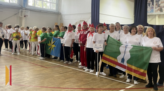 Под Воронежем прошли «Спортивные встречи» представителей старшего поколения