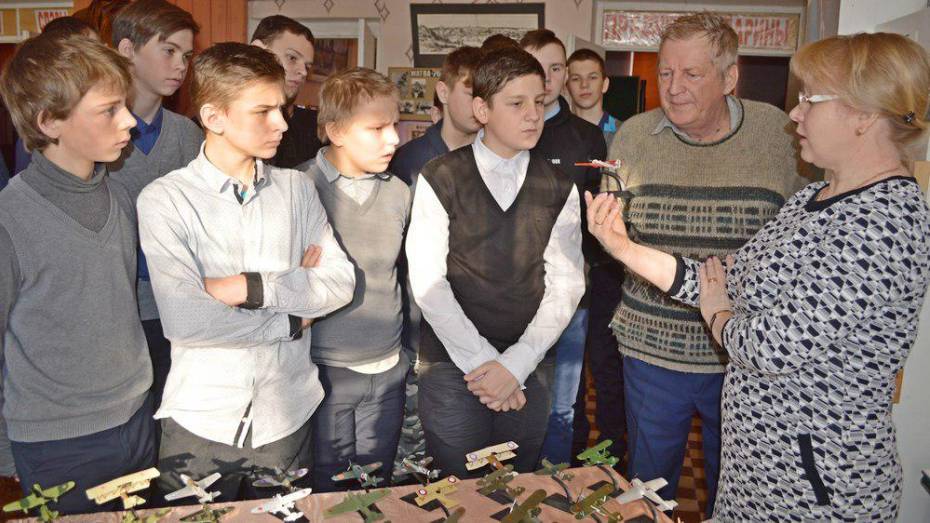 Жители репьевского села Краснолипье увидят выставку моделей самолетов