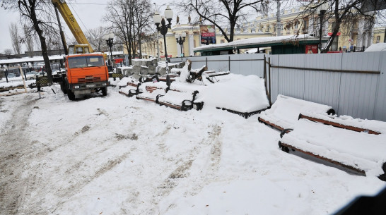 Воронежский губернатор назвал «архитектурным бандитизмом» строительство кафе у вокзала