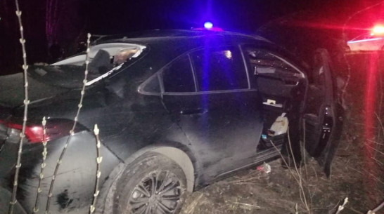 В Воронежской области Toyota вылетела в кювет и опрокинулась: 19-летний водитель погиб