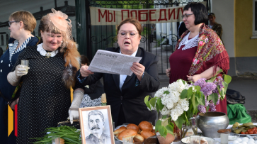 Историческую реконструкцию «Победный май» провели в Борисоглебске