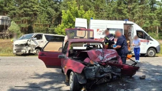 В Воронежской области «девятку» занесло и выкинуло на встречку: пострадали женщина и 13-летняя девочка