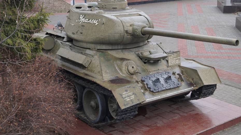 Жители 4 регионов увидят воронежский танк Т-34