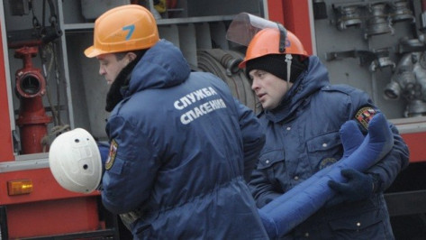 В Воронеже спасатели эвакуировали 17 человек из горящего дома 